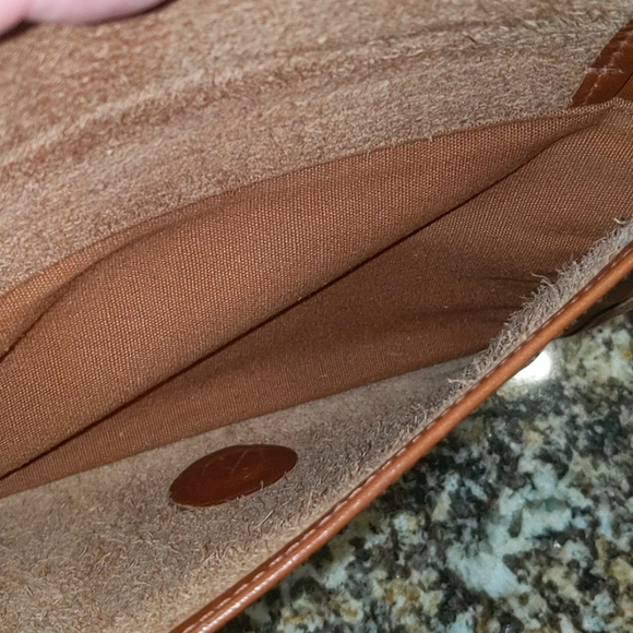 Etienne Aigner Genuine Leather Small Crossbody - Picture 6 of 16